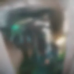 Welcoming apartment entrance with vibrant plants