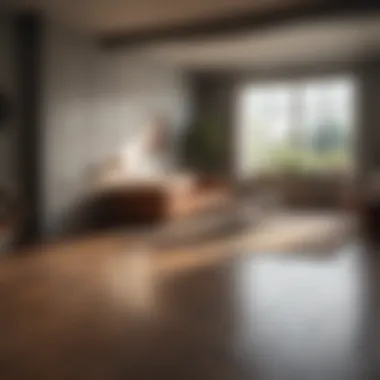 Understanding Room Shapes for Square Footage Calculation Diagram showcasing different room shapes and their measurements
