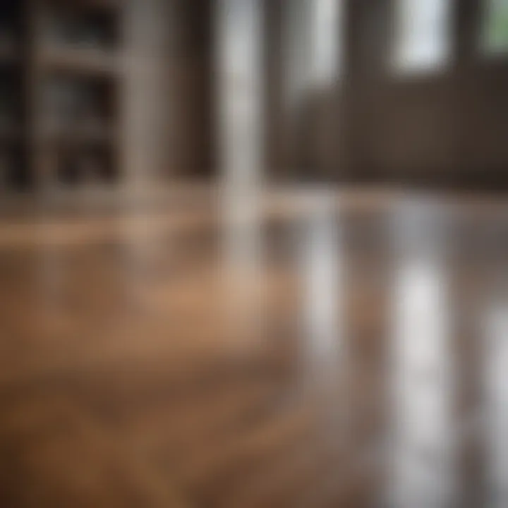 Maintenance tips for laminate wood floors