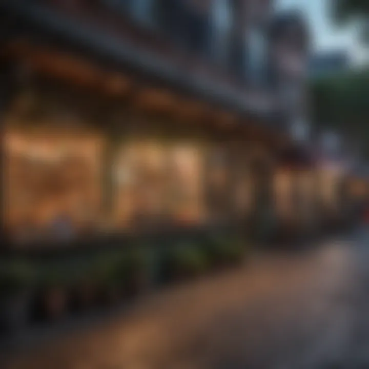 A bustling marketplace reflecting local culture and community engagement.