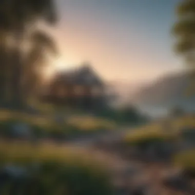 Mental Clarity and Focus A serene landscape illustrating mental clarity and focus.