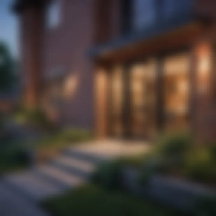 A welcoming Kansas City apartment exterior