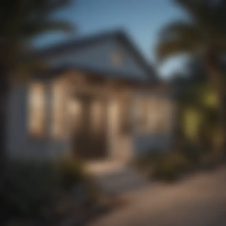A picturesque neighborhood reflecting San Diego's unique architectural styles