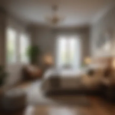 Creating a Personal and Inviting Space A cozy and inviting bedroom setup with personal touches