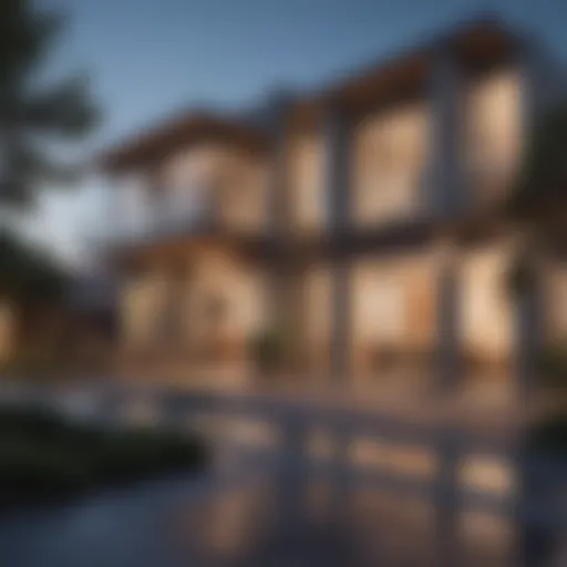 Exterior view of Miranda Villa Apartments showcasing modern architecture