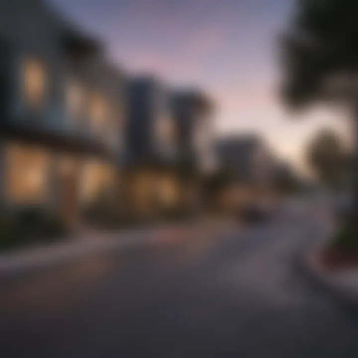 Vibrant neighborhood surrounding Miranda Villa Apartments