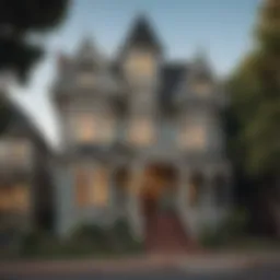 Charming Victorian house in a San Francisco neighborhood