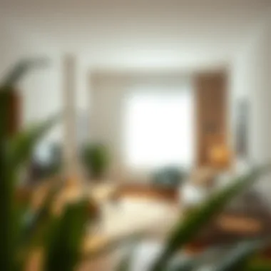 The Essence of Minimalist Living A serene apartment showcasing minimalist decor