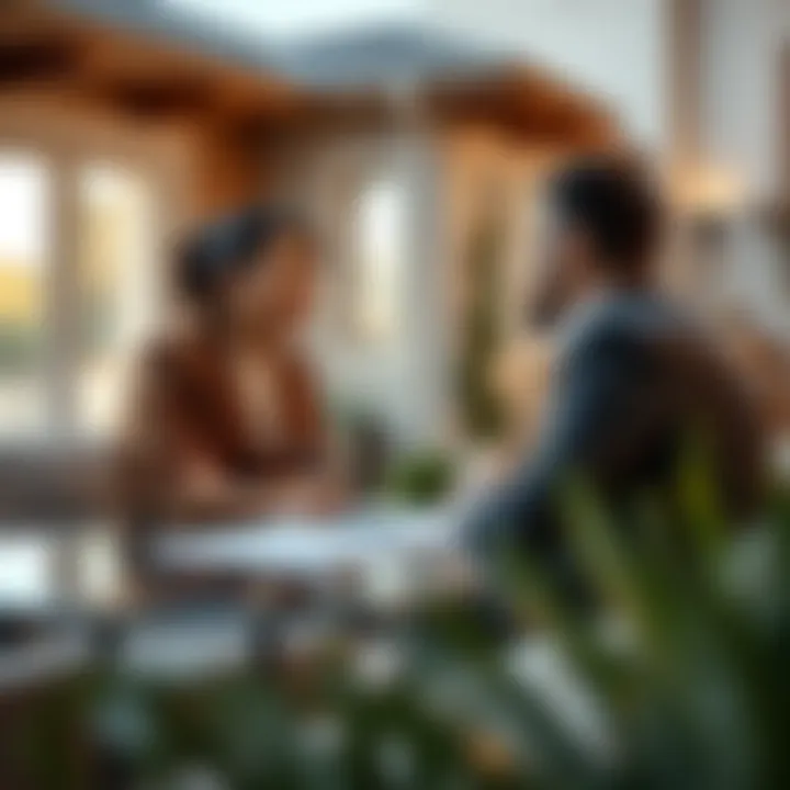 Mastering Negotiation in Home Purchases Scene illustrating negotiation techniques in real estate