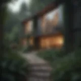A detailed map highlighting hidden property locations