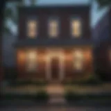 Charming historic home exterior in Northern Liberties