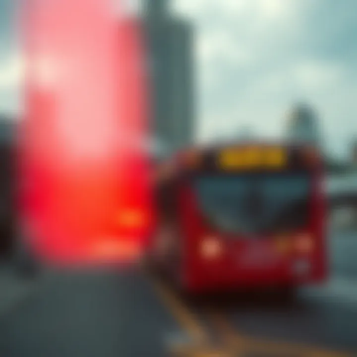 Public transit options available in Dallas