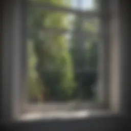 A professionally maintained window showcasing pristine clarity