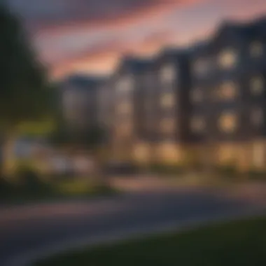 Vibrant Neighborhood of Pleasant Hills Apartments Vibrant neighborhood surrounding Pleasant Hills Apartments.