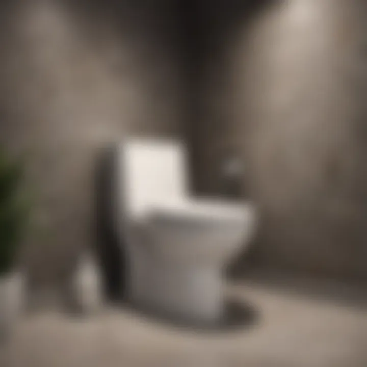 Sleek and modern Plumr toilet design