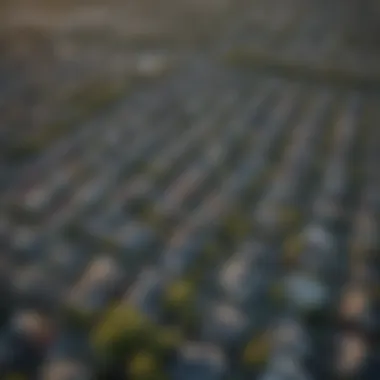 Aerial view of Portland showcasing the skyline and neighborhoods