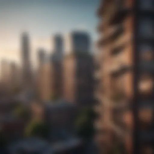 A stunning skyline view highlighting privately owned apartments