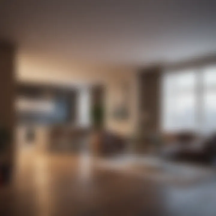 A detailed illustration of tenant-management interaction