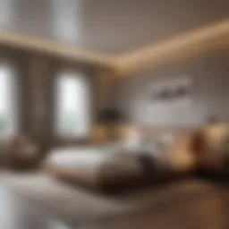 Cozy bedroom setup for rental