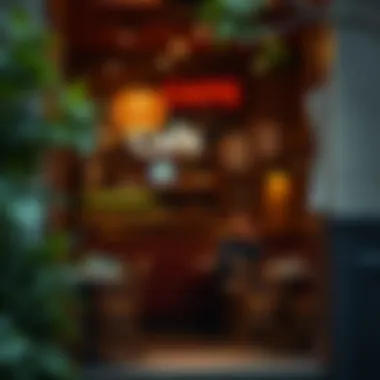 An inviting local café in a Philadelphia neighborhood known for its safety