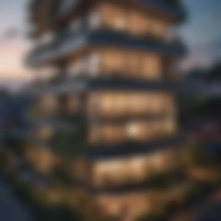 Panoramic view of Seahurst Apartment's vibrant neighborhood