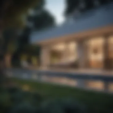 Stunning Property Design Stylish rental property exterior showcasing architectural design