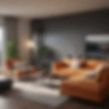 Cozy Living Room in a Modern Condo A cozy living room in a modern condo