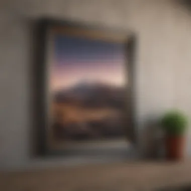 Different wall types and their suitability for frame hanging