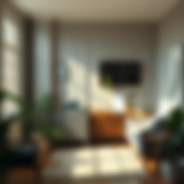 Before and after transformation of a cluttered space