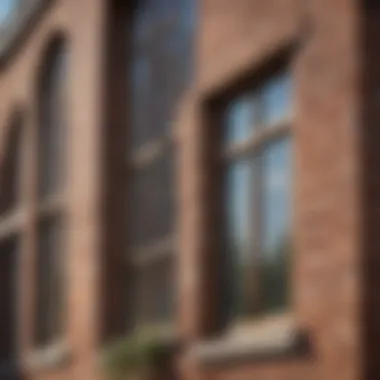 Transformation of Streaky to Spotless Windows Before and after comparison of a cleaned window