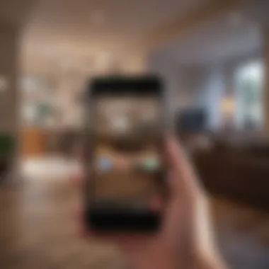 Enhancing Communication through Apps A chat interface illustrating tenant-landlord communication