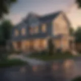 Illustration depicting the concept of contingent home sales