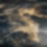 Aerial view of Denver skyline