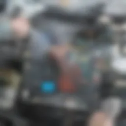 Illustration of a square footage rental calculator interface