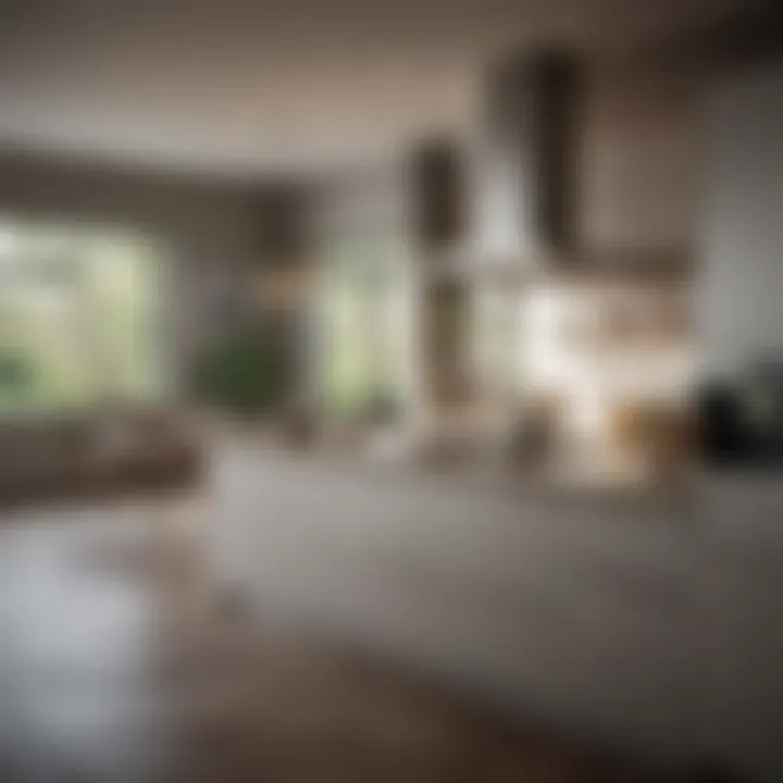 A beautifully designed kitchen highlighting upscale amenities