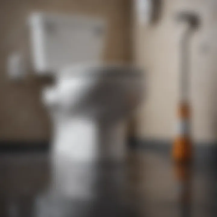 Physics of toilet drainage