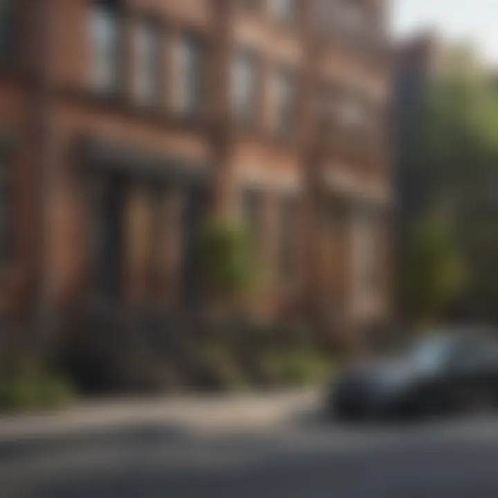 A diverse range of home styles in New York City illustrating property types
