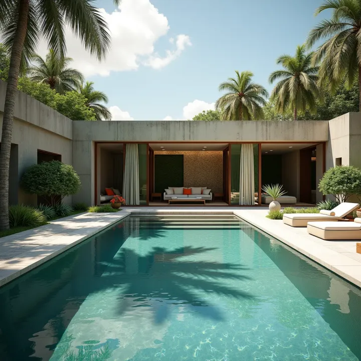 An architectural design featuring innovative features in rental housing